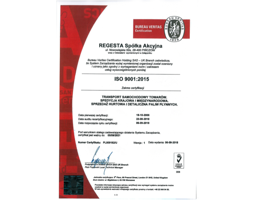 ISO 9001:2015