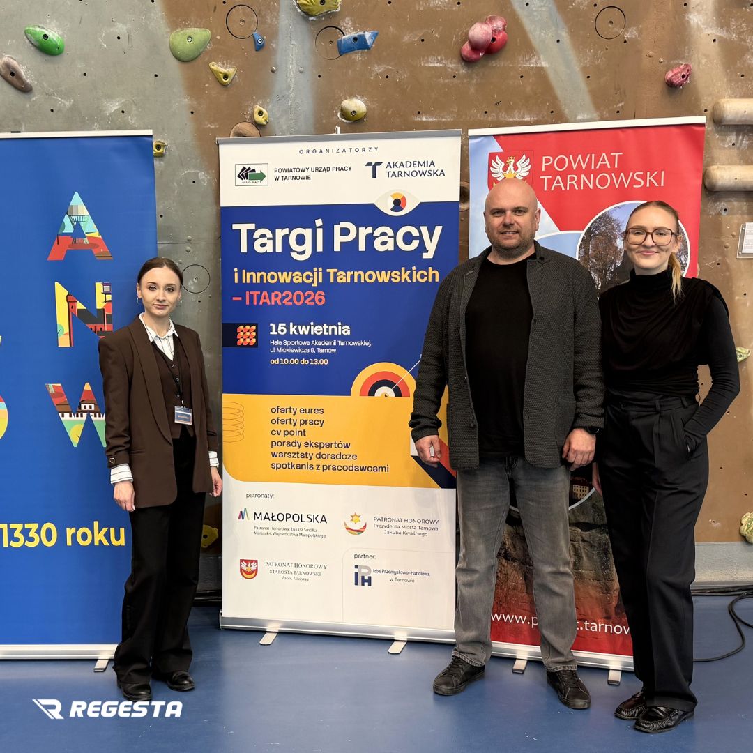 Udział Regesty w Targach Pracy i Innowacji na Akademii Tarnowskiej
