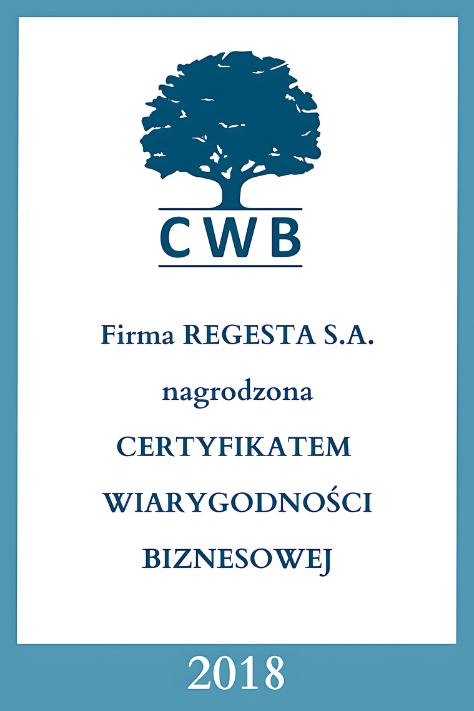 Certificate of Business Credibility 2018