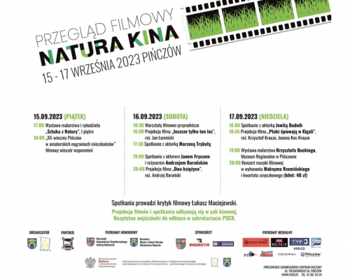 Regesta stałym partnerem Przeglądu Filmowego „Natura Kina” w Pińczowie